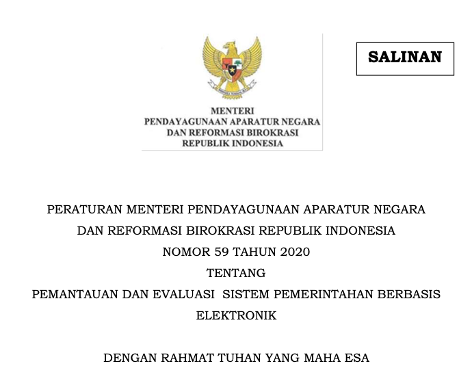 Pemantauan Dan Evaluasi Sistem Pemerintahan Berbasis Elektronik Spbe Mubaligh Teknologi 0152